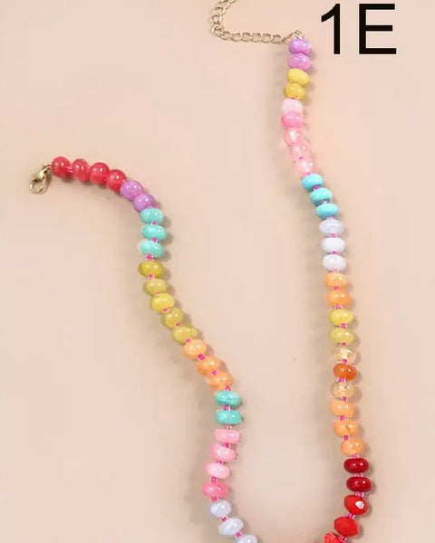 Glass Beaded Necklaces