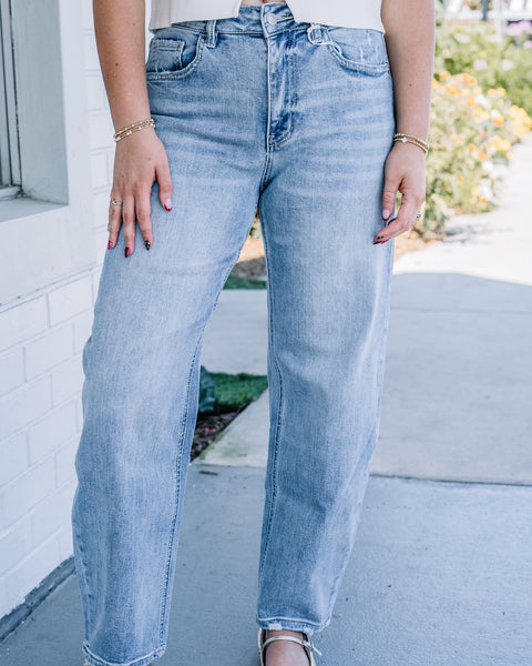The Basic Barrel Jeans
