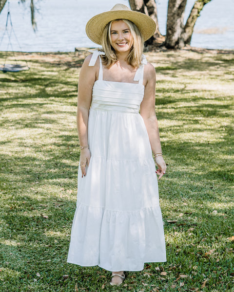 Willow Pleated Midi Dress