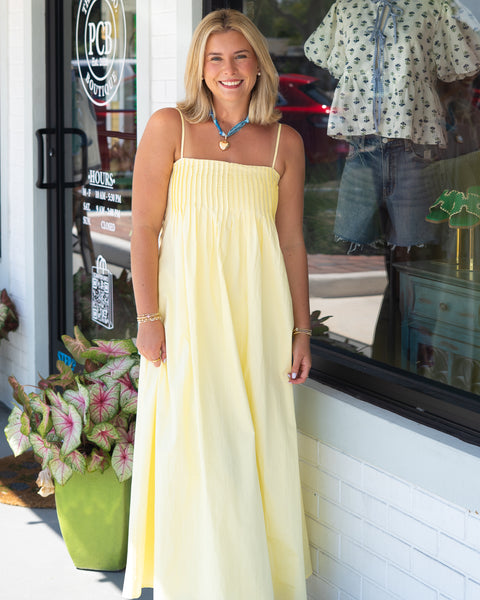 Lemon Drop Maxi Dress