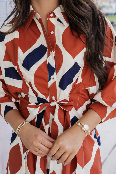 Sydney Tie Waist Dress