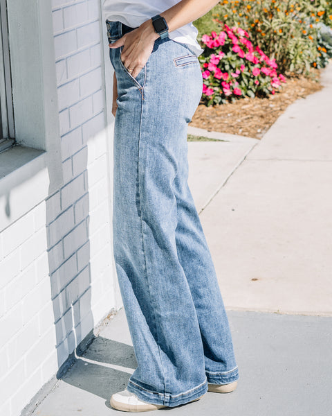 Mia Double Button Jean