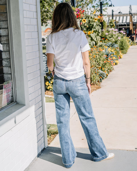 Mia Double Button Jean