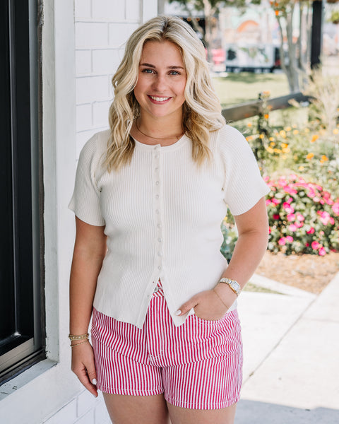 Courtney Button Up Sweater