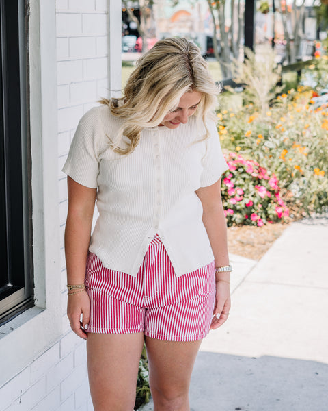 Courtney Button Up Sweater