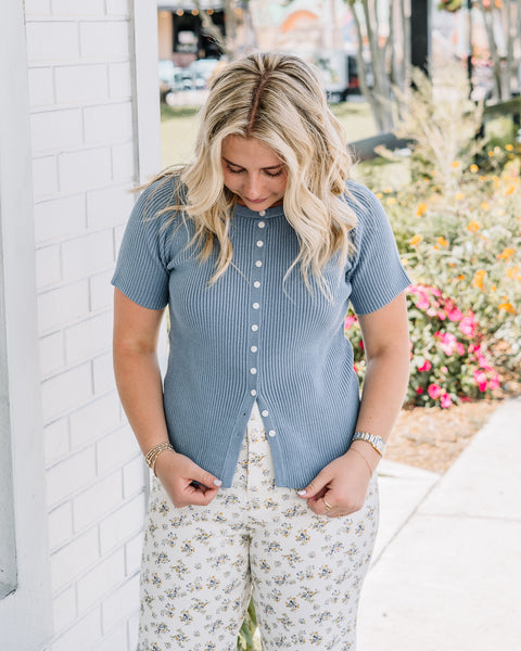 Courtney Button Up Sweater