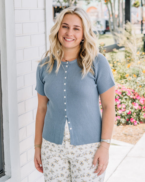 Courtney Button Up Sweater