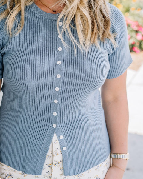 Courtney Button Up Sweater