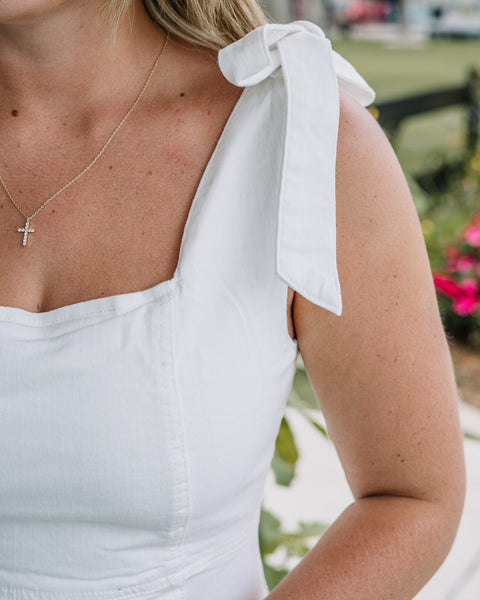 Lola Tie Sleeve Dress