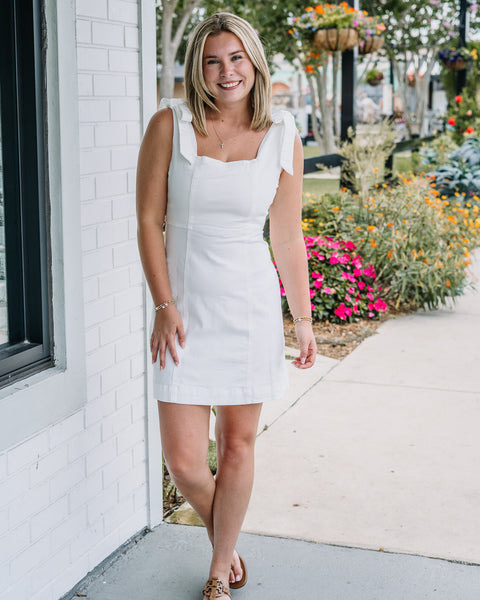 Lola Tie Sleeve Dress