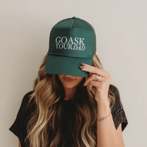 Go Ask Your Dad Trucker Hat