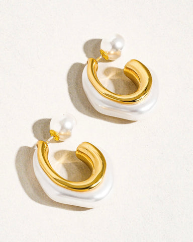 Kinsley Pearl Hoop