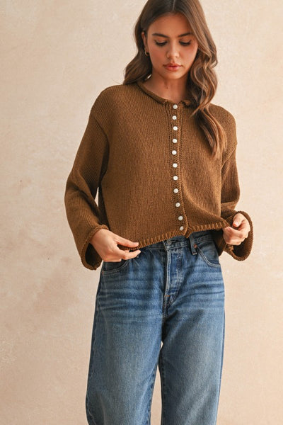 Lunden Button Cardigan