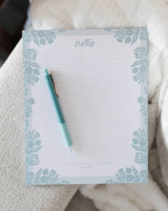 Notepad - Blue Laurel