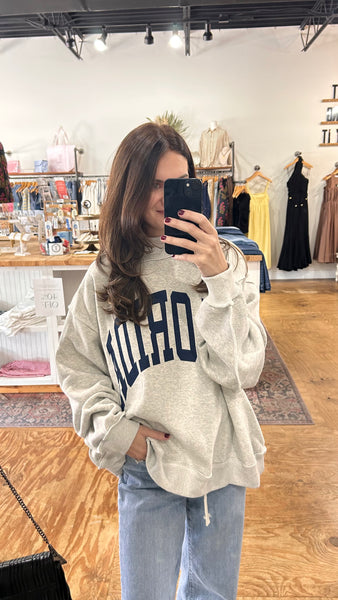 Reversible Florida Mock-neck