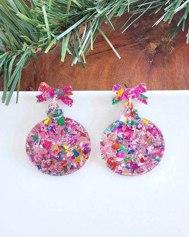 Christmas Ornament Earrings