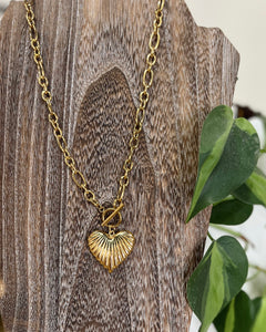 Brooke Heart Pendant Necklace