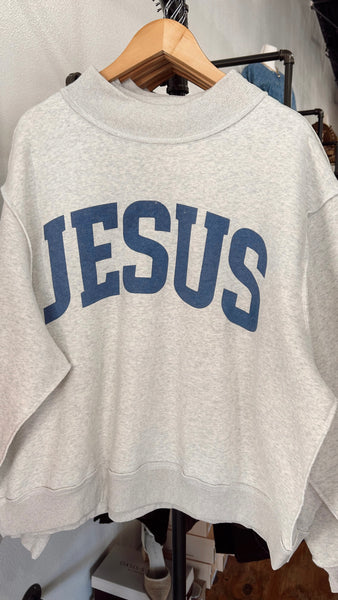 Reversible Jesus Mock-neck