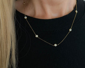 Dainty Diamond Necklace