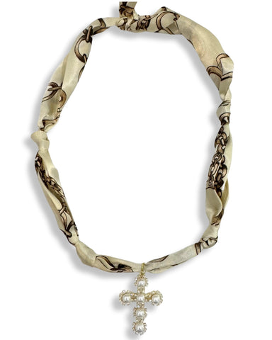 Scarf Charm Necklace