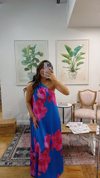 Bali One Shoulder Maxi