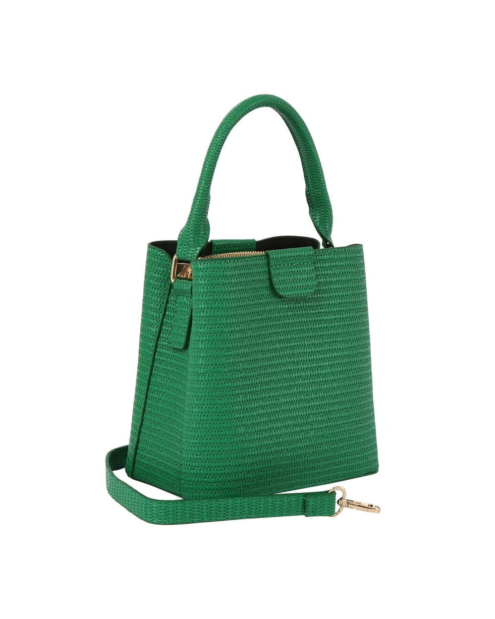 Textured Green Tote