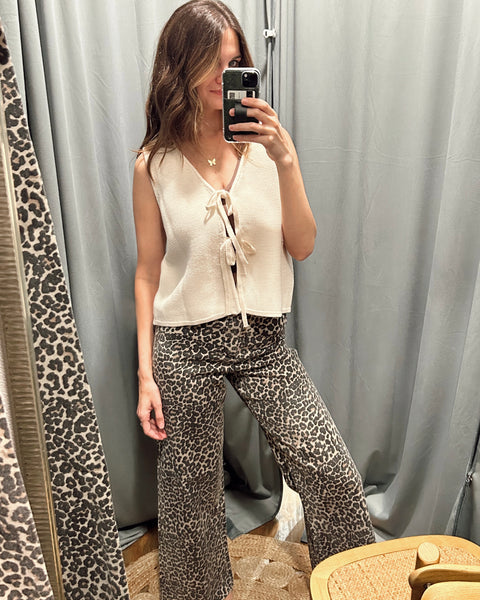 Leopard Print Pants