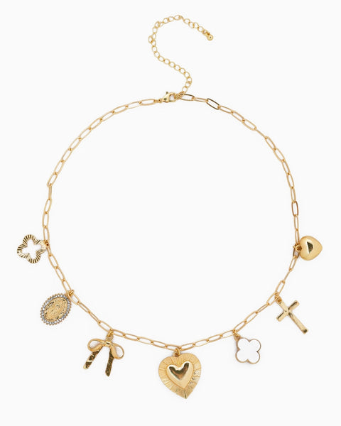 Multi Charm Necklace