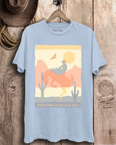 Somewhere In The Wild West Graphic