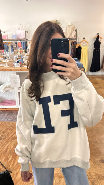 Reversible Florida Mock-neck