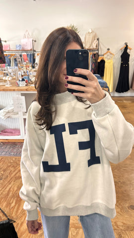 Reversible Florida Mock-neck