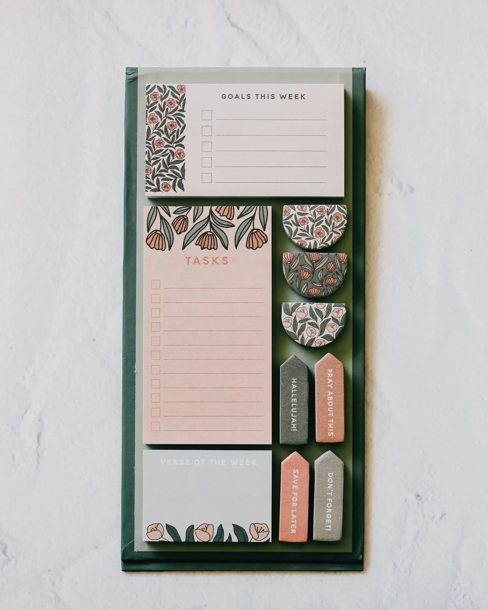 The Teal Planner Stickies Set