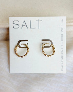 Wavy Hoop Earrings