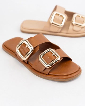 Adria Buckle Strap Sandal
