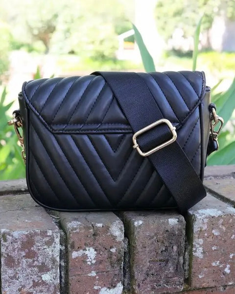 Angela Quited Crossbody