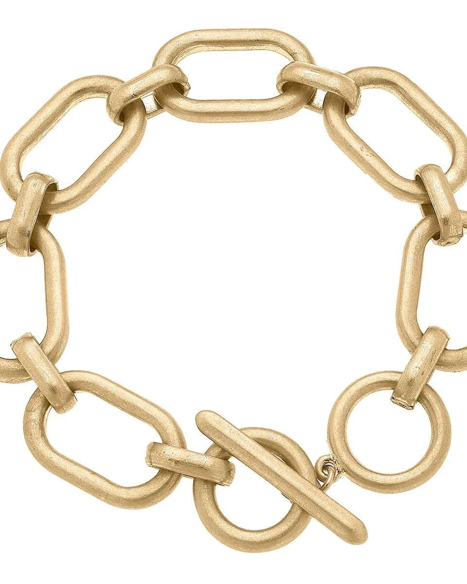 Emma Linked Chain Toggle Bracelet