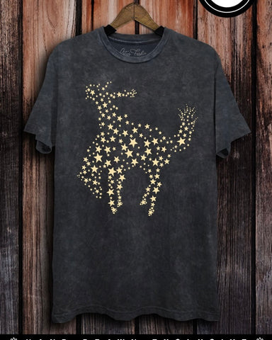 Space Star Cowboy Graphic Top