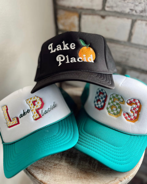 Lake Placid Trucker Hats