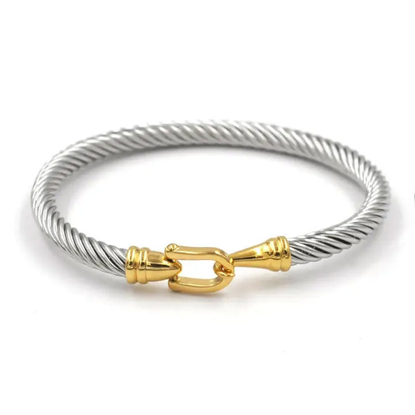 Hinge Bangle Bracelet