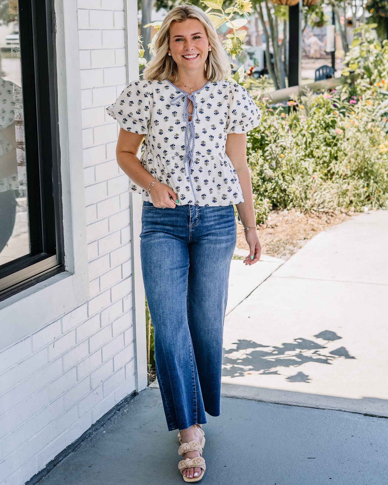 Mia Tie Blouse