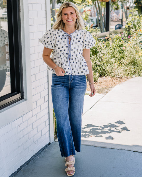 Mia Tie Blouse