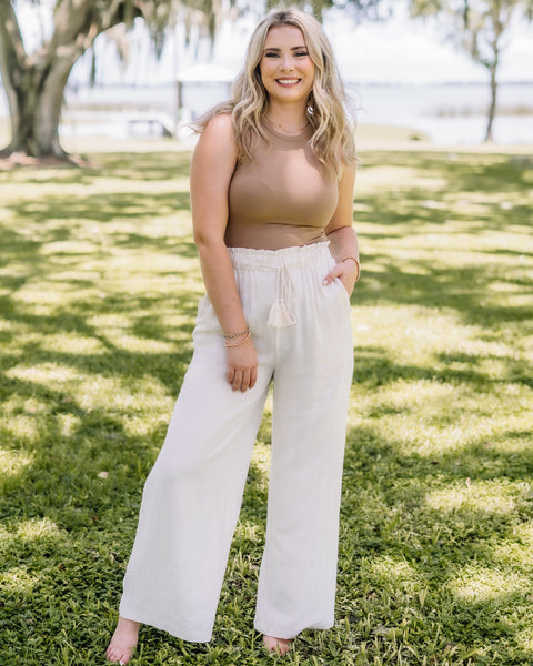 Too Good For You Bodysuit- Beige