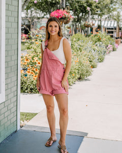 Pretty In Pink Overalls