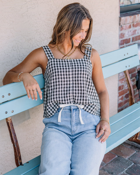 Ginger Gingham Top