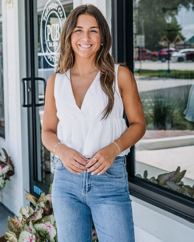 Madi Bubble Hem Top