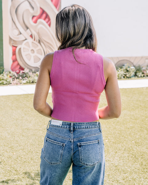 Berry Button Down