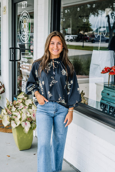 Fallon Floral Top