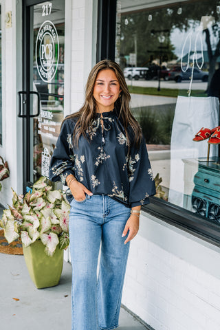 Fallon Floral Top