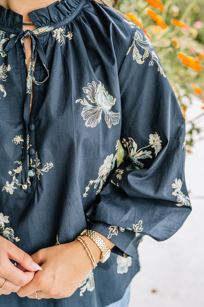 Fallon Floral Top