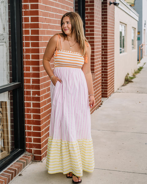 Sherbet Maxi Dress